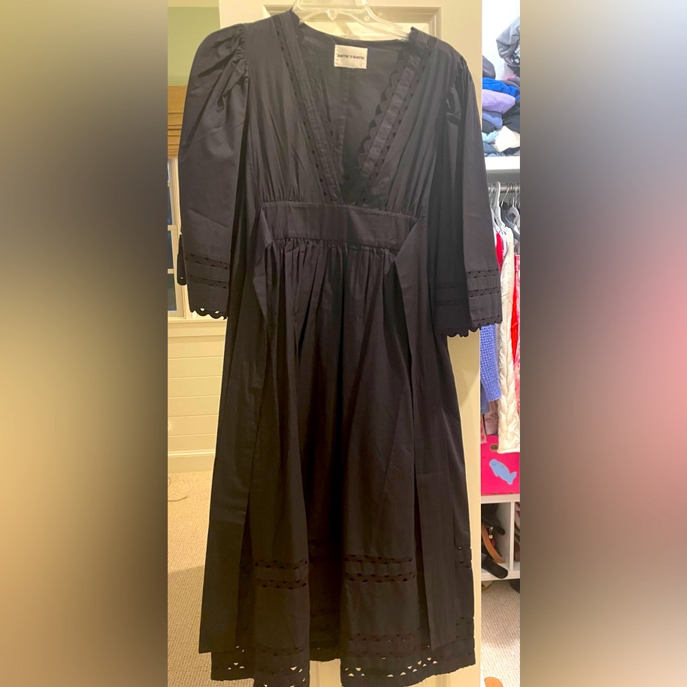 Antik Batik Elegant Black Dress